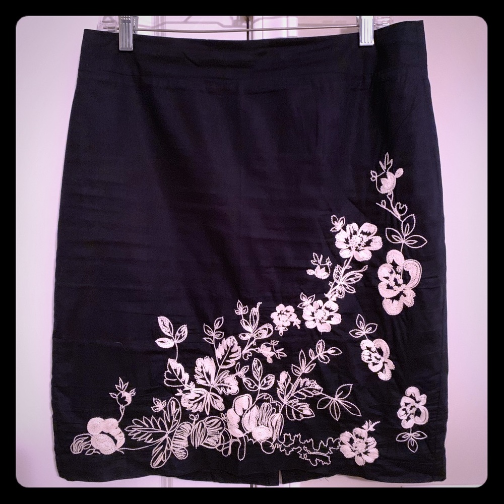 Navy Blue Ann Taylor skirt